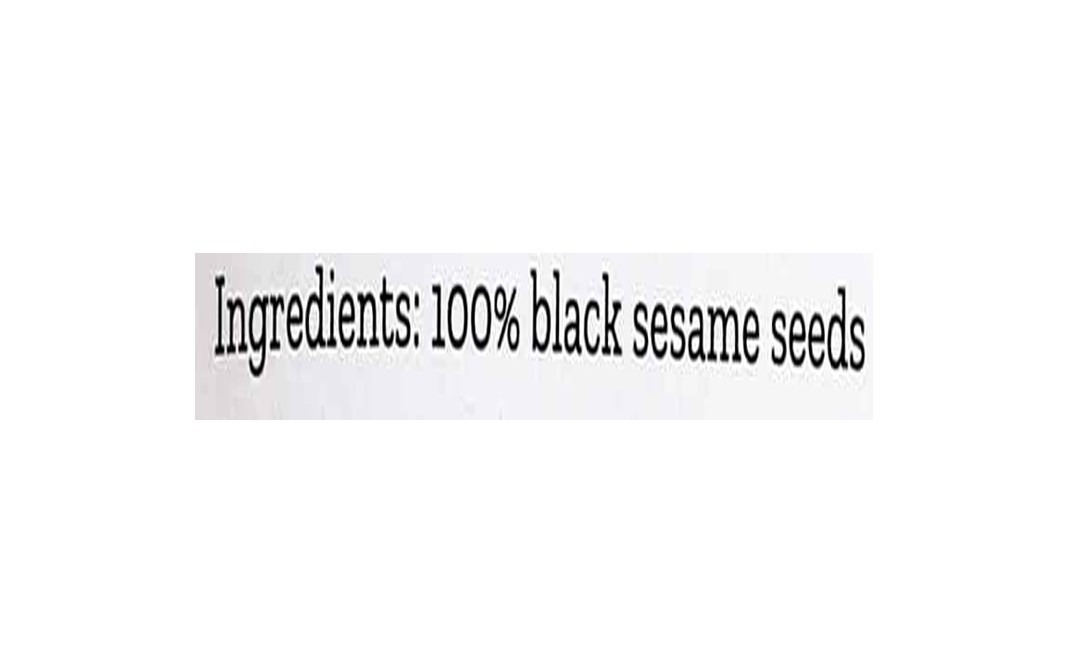 Conscious Food Sesame Seeds Black Natural   Pack  100 grams